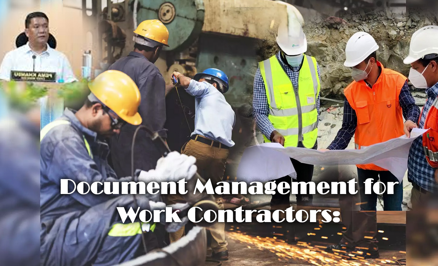 Document management for work contractors case study